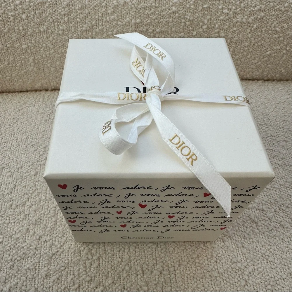 Christian Dior Je Vous Adore Gold Candle Holder